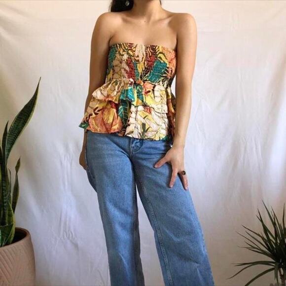 Forever 21 Floral Top - Picture 1 of 4